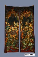 藏品(門神彩繪組)的圖片