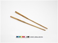 藏品(素面象牙筷組)的圖片