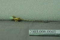 藏品(花苞玉石蓮座簪)的圖片