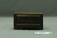 藏品(客家墨繪花果紋薦盒)的圖片