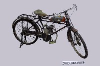藏品(德國拖鐵鍊古老機車)的圖片
