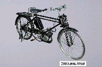 藏品(中國上海拖鐵鍊古老機車)的圖片