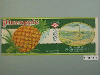 藏品(山珍罐詰商會鳳梨罐頭商標紙)的圖片