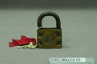藏品(TBC銅製古董鎖)的圖片