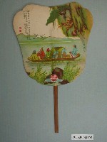 藏品(後赤壁賦美琪藥皂廣告扇)的圖片