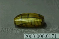 藏品(賽璐珞咖啡色格紋肥皂盒)的圖片