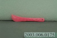 藏品(日式塑膠裁縫用刮刀)的圖片