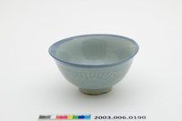 藏品(淡藍釉金魚紋淡青碗)的圖片