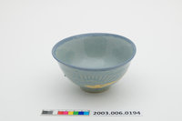 藏品(淡藍釉金魚紋淡青碗)的圖片