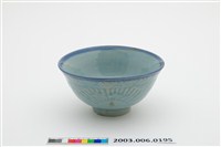 藏品(淡藍釉金魚紋淡青碗)的圖片