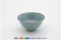 藏品(淡藍釉金魚紋淡青碗)的圖片