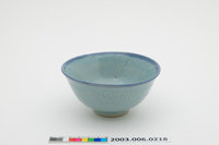 藏品(淡藍釉飛鳥紋淡青碗)的圖片