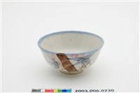 藏品(淡藍釉碗葫蘆紋壽字紋淡青仔碗)的圖片