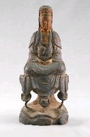 藏品(木雕觀音神像)的圖片