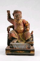 藏品(木雕瘟神神像)的圖片