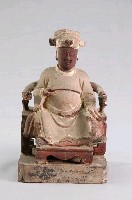 藏品(木雕王爺神像)的圖片