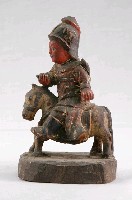 藏品(木雕騎馬將軍神像)的圖片