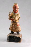 藏品(木雕劍將神像)的圖片
