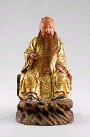 藏品(木雕太上老君神像)的圖片