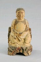 藏品(木製土地婆神像)的圖片