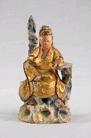 藏品(木雕持經觀音神像)的圖片