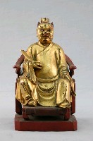 藏品(木雕張天師神像)的圖片