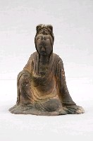 藏品(木雕觀音神像)的圖片