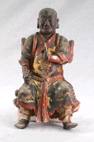 藏品(木雕法主公神像)的圖片