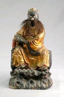 藏品(木雕張天師神像)的圖片