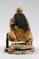 藏品(木雕王爺神像)的圖片