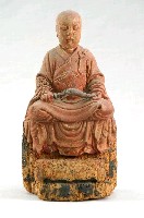 藏品(木雕羅漢像)的圖片