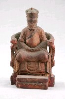 藏品(木雕清水祖師神像)的圖片