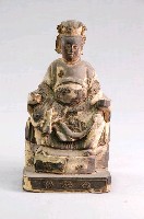 藏品(臨水夫人木雕神像)的圖片