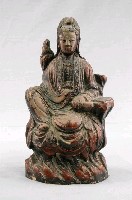 藏品(木雕觀音神像)的圖片
