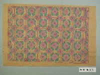 藏品(花紙版印屏垛)的圖片