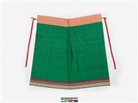 藏品(翠綠緄花邊女裙)的圖片