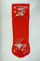 藏品(紅底花鳥紋椅套)的圖片