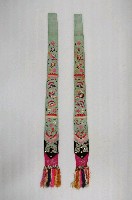 藏品(淺綠絲緞鳳凰雙魚劍帶)的圖片