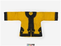 藏品(彰化南瑤宮黃棉質對襟轎班衣)的圖片