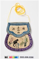 藏品(耄耋紋單面壺形香袋)的圖片
