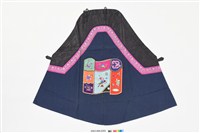 藏品(藏青棉質刺繡圍裙)的圖片