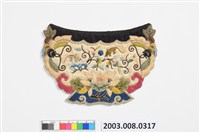 藏品(富貴耄耋繡荷包)的圖片