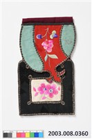 藏品(石榴型多子多福雙口袋褡褳荷包)的圖片