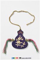 藏品(花卉紋葫蘆形香袋)的圖片