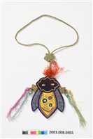 藏品(蟬形花鳥紋香袋)的圖片