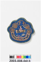 藏品(雙面絲綢彩繡香袋)的圖片