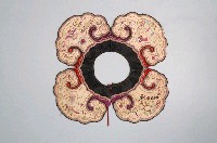 藏品(如意型花鳥紋雲肩)的圖片