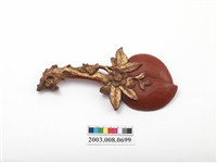 藏品(朱漆飾金桃型飯匙)的圖片