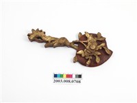 藏品(鳳啣喜桃朱漆飯匙)的圖片