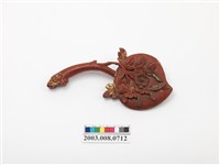 藏品(龍首桃型朱器飯匙)的圖片